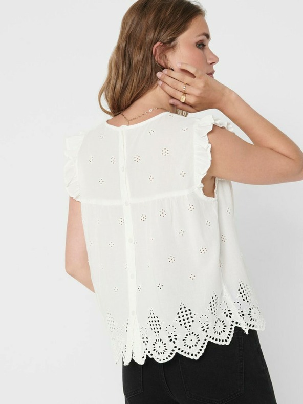 ONLY Silla Blouse Blanco