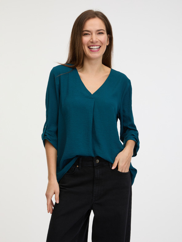 Jacqueline De Yong Divya Blouse Azul