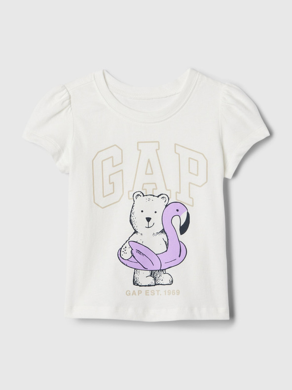 GAP Brannan Kids T-shirt Blanco