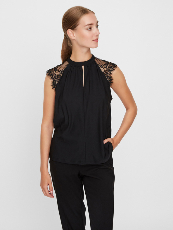 Vero Moda Blusa Negro