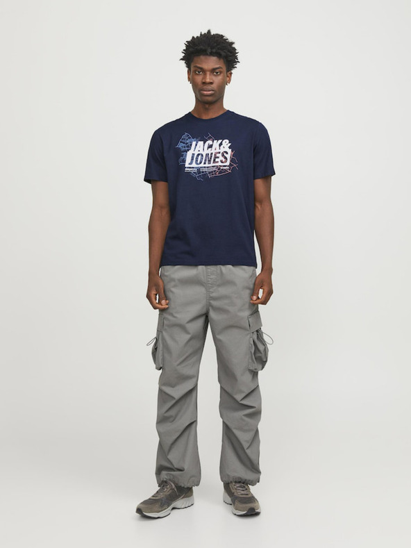 Jack & Jones Map T-shirt Azul