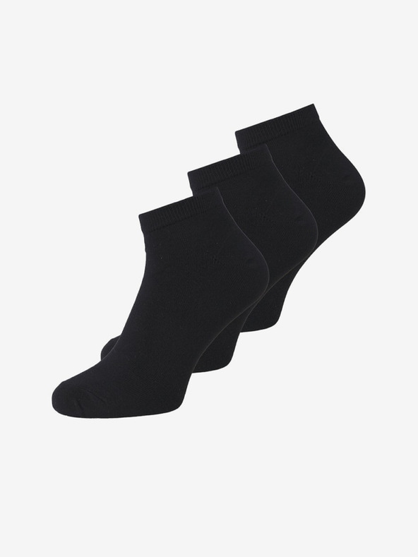 Jack & Jones Basic Ponožky 3 páry Černá