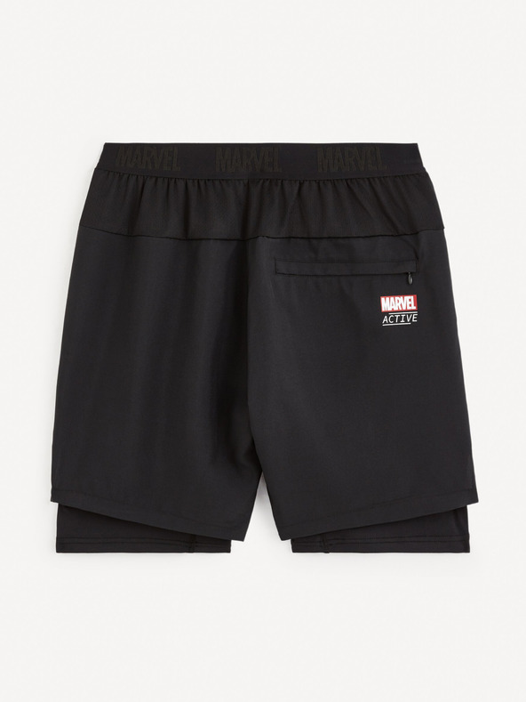 Celio Marvel Hulk Short Pants Negro