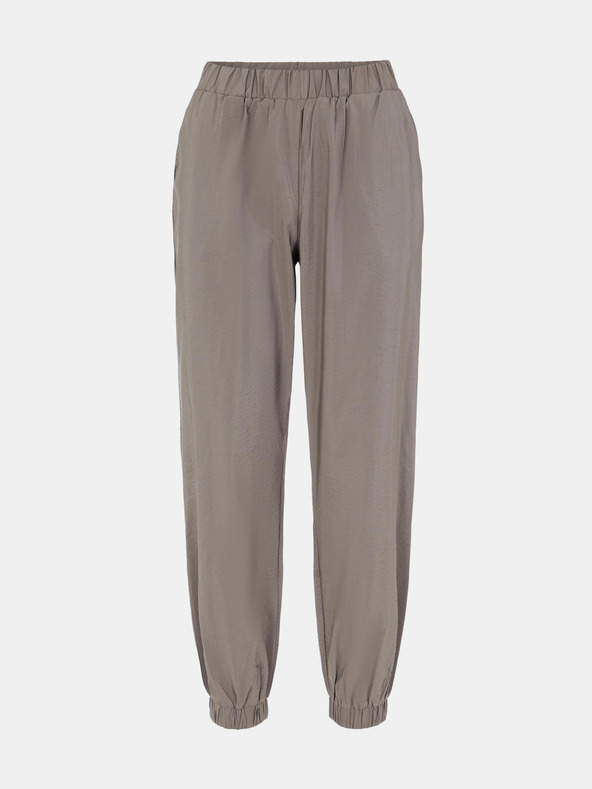 Pieces Pylla Trousers Gris