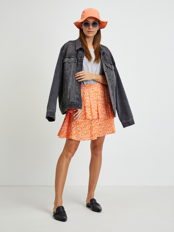 Vero Moda Falda Naranja