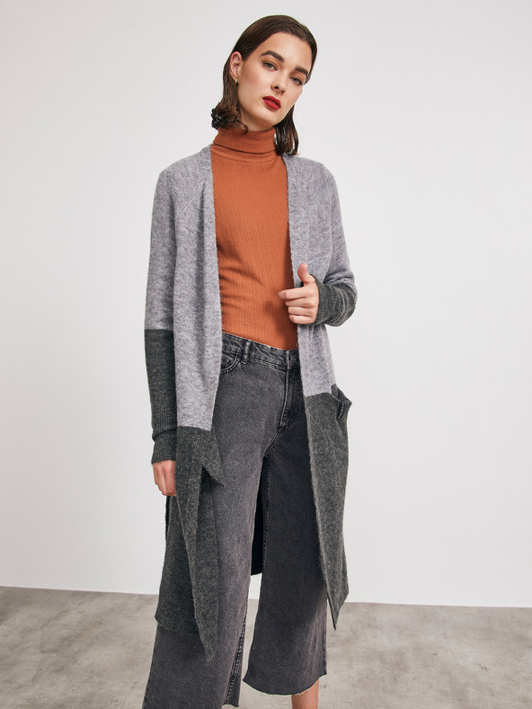 ZOOT.lab Floella Cardigan Gris