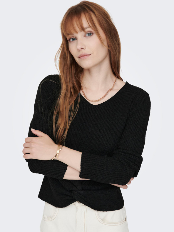 Jacqueline De Yong Liva Sweater Negro