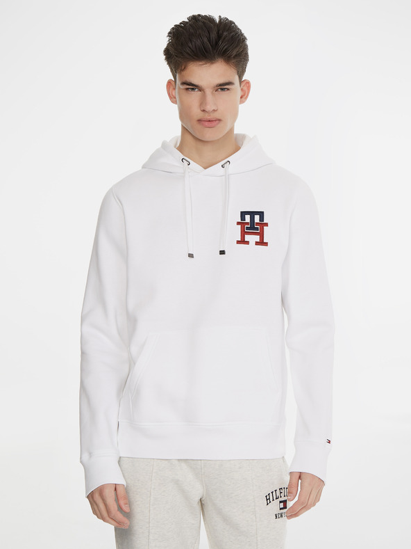 Tommy Hilfiger Mikina Bílá