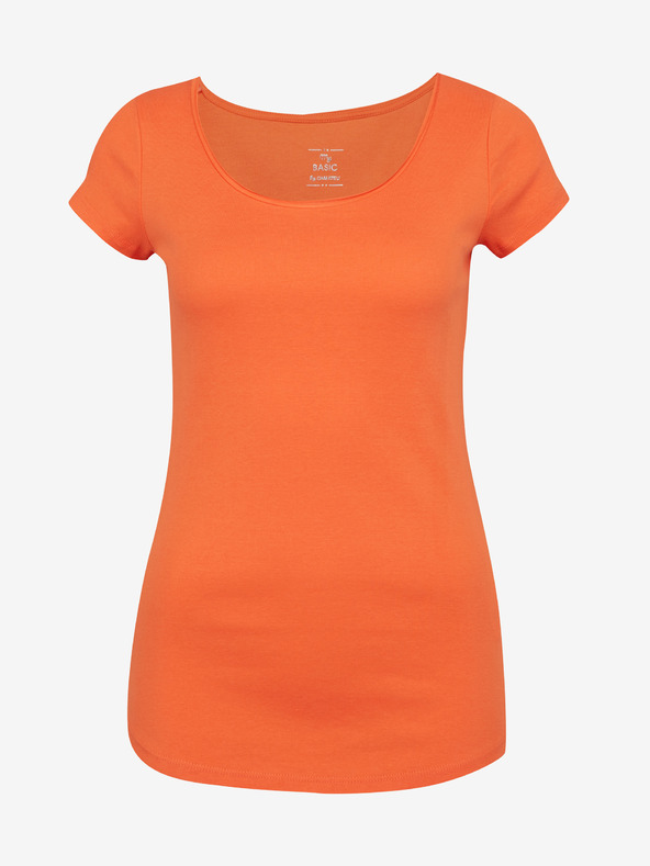 CAMAIEU Camiseta Naranja