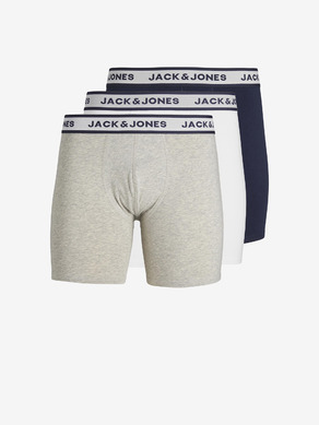 Jack & Jones Solid Boxerky 3 ks