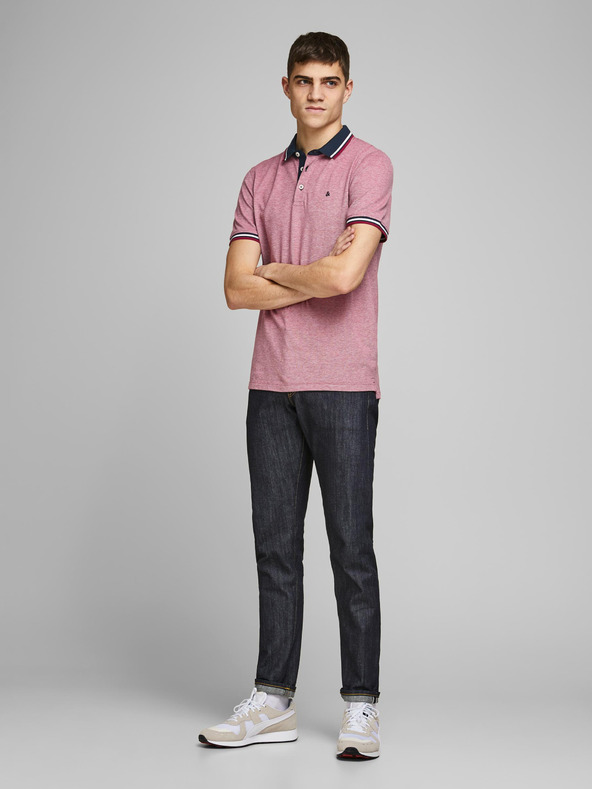 Jack & Jones Paulos Polo Shirt Rojo