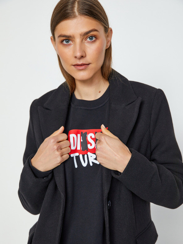 Diesel Angs Sweatshirt Negro