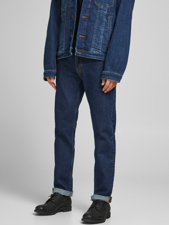 Jack & Jones Clark Jeans Modrá