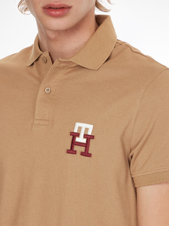 Tommy Hilfiger Camiseta Polo Marrón