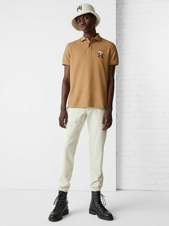 Tommy Hilfiger Camiseta Polo Marrón