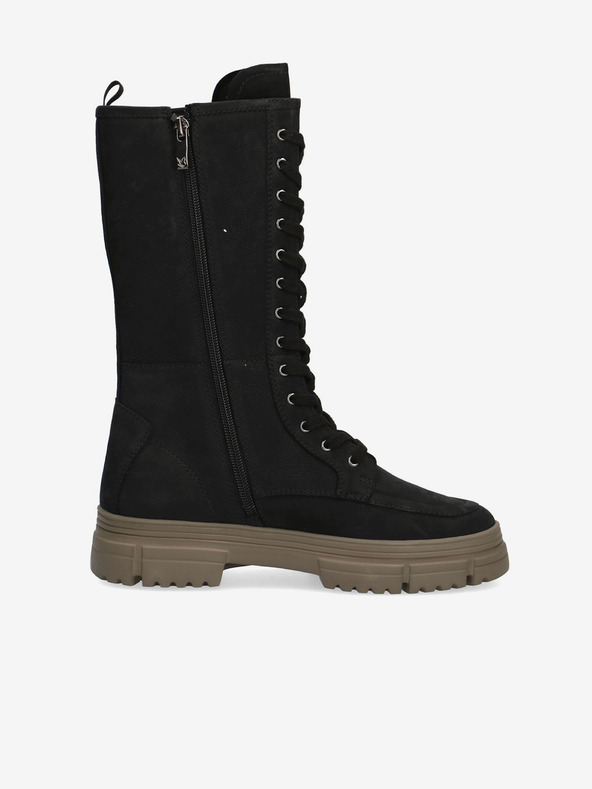 Caprice Botas Altas Negro