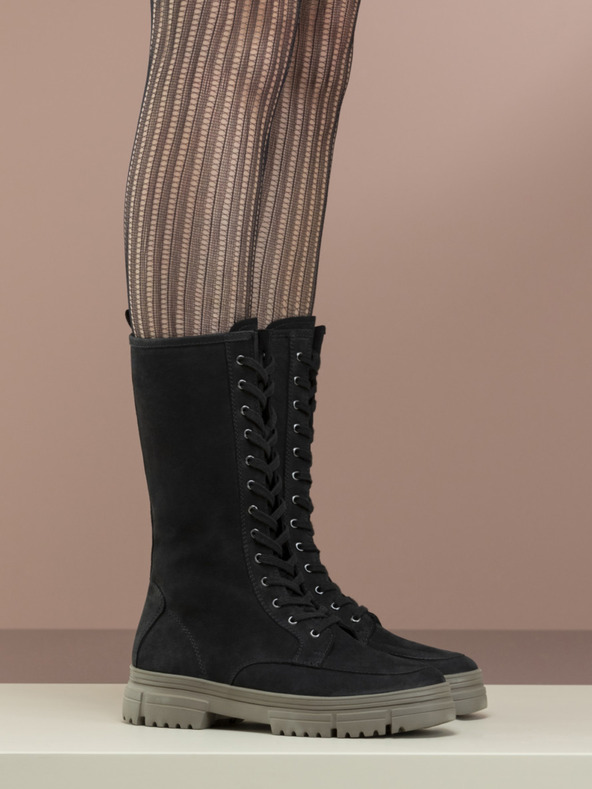 Caprice Botas Altas Negro