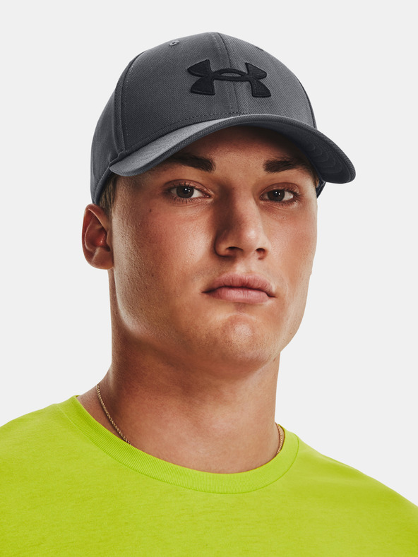 Under Armour Men's UA Blitzing Adj Kšiltovka Šedá