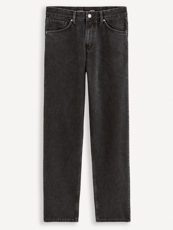 Celio Foloose Jeans Negro