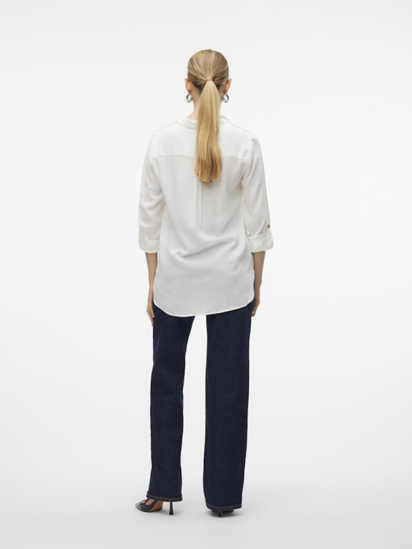 Vero Moda Bumpy Blouse Blanco