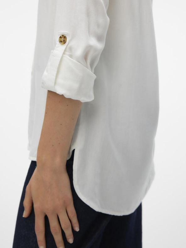 Vero Moda Bumpy Blouse Blanco