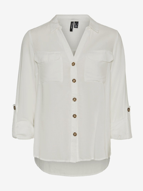 Vero Moda Bumpy Blouse Blanco