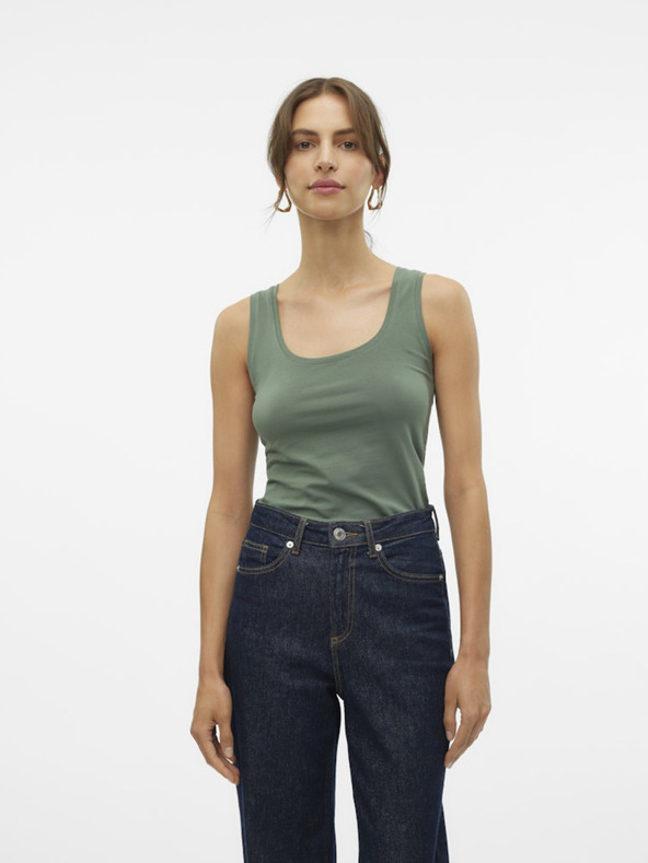 Vero Moda Lulu Top Verde