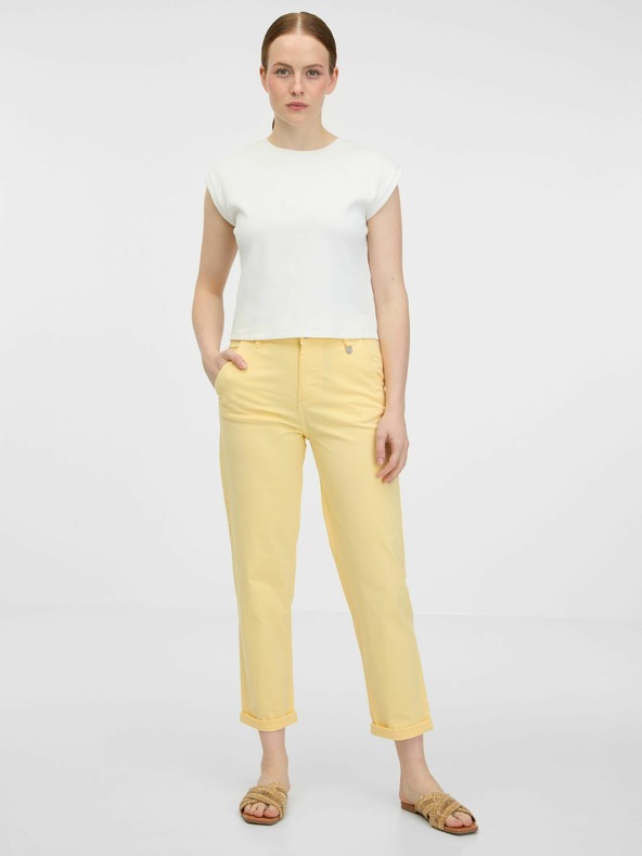 Orsay Pantalón Amarillo