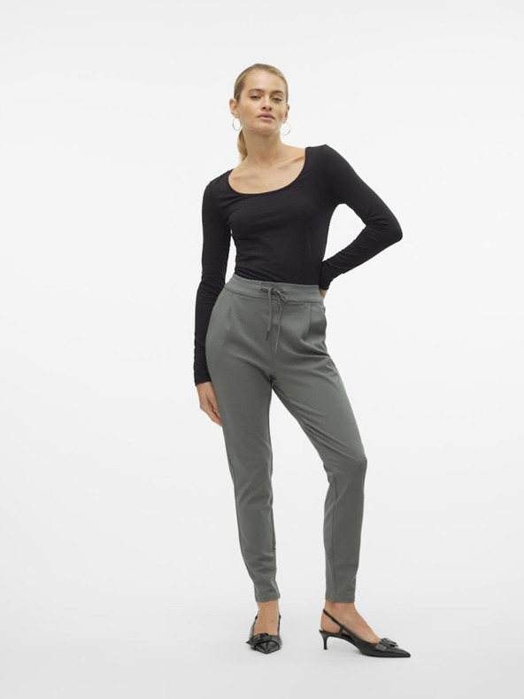 Vero Moda Eva Trousers Verde