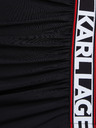 Karl Lagerfeld Elongated Logo Dress Šaty