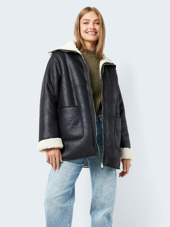 Noisy May Hailey Winter Jacket Negro