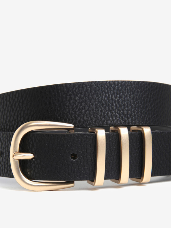 Pieces Lea Belt Negro