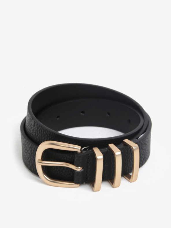 Pieces Lea Belt Negro