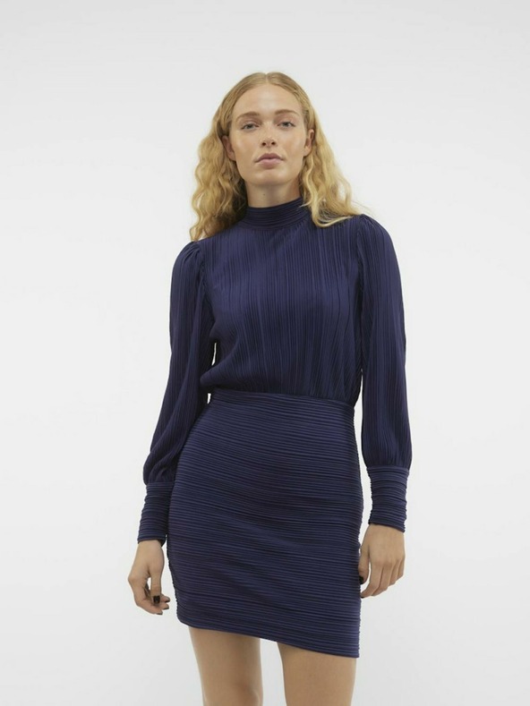 Vero Moda Vestido Azul