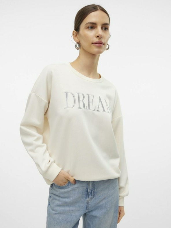 Vero Moda Irola Sweatshirt Blanco