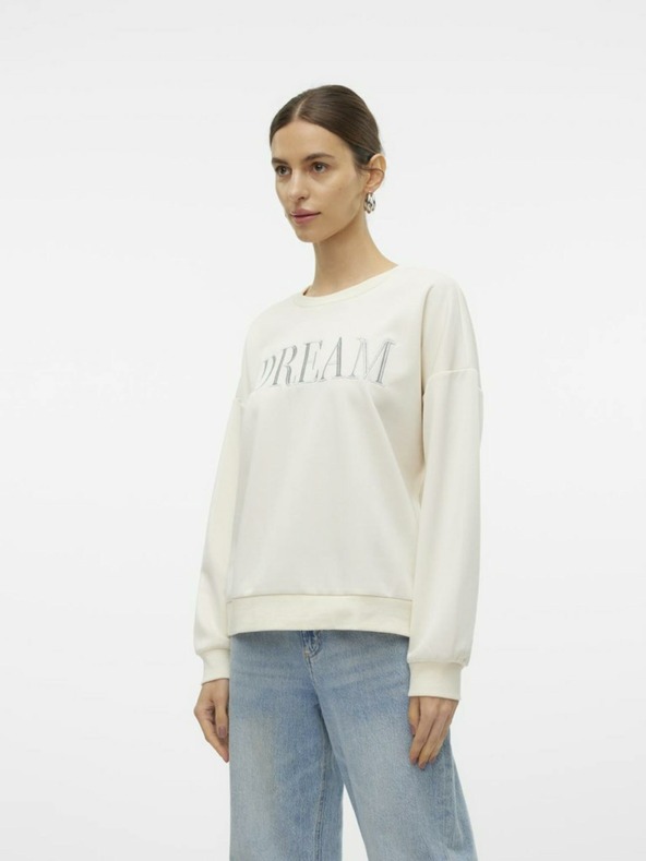 Vero Moda Irola Sweatshirt Blanco