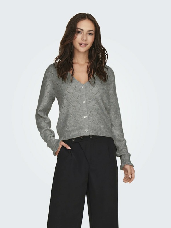 Jacqueline De Yong Letty Cardigan Gris