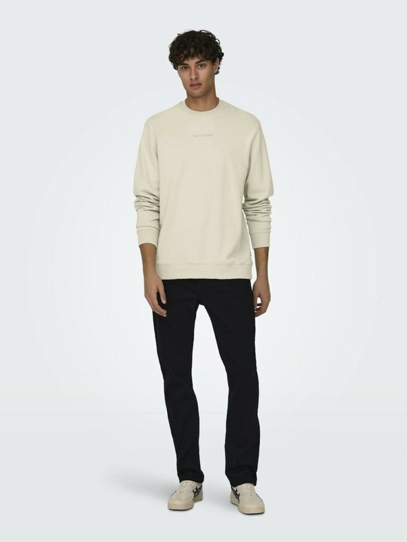 ONLY & SONS Levi Life Sweatshirt Beis