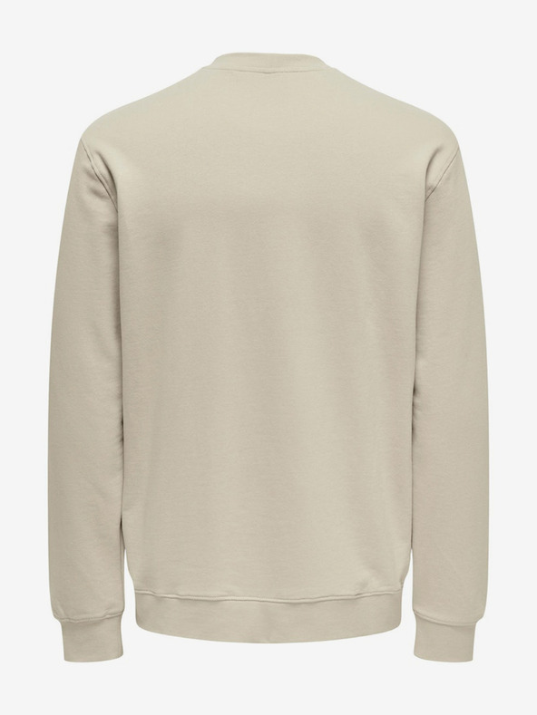 ONLY & SONS Levi Life Sweatshirt Beis