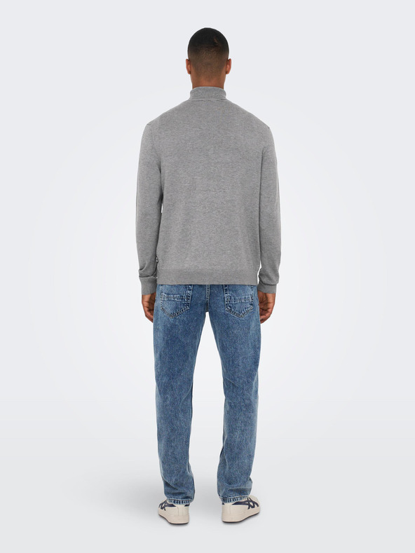 ONLY & SONS Wyler Sweater Gris