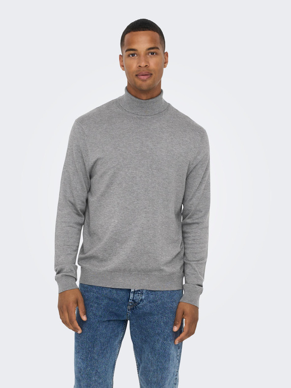 ONLY & SONS Wyler Sweater Gris