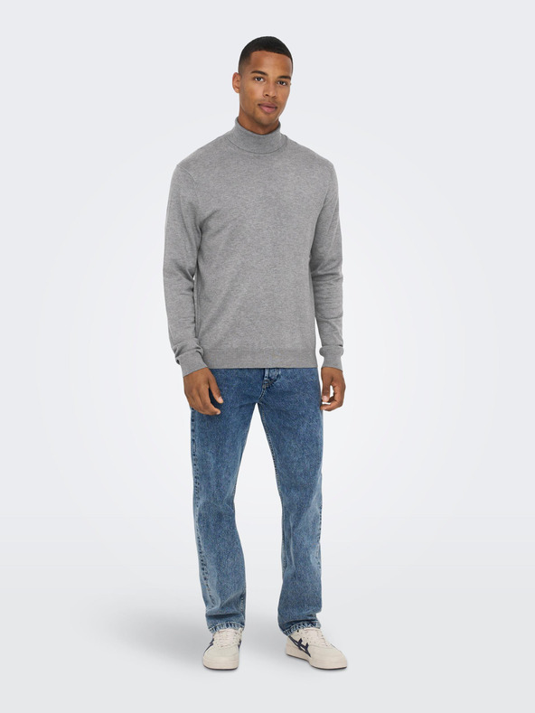 ONLY & SONS Wyler Sweater Gris