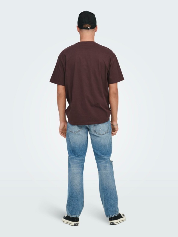 ONLY & SONS Fred T-shirt Rojo