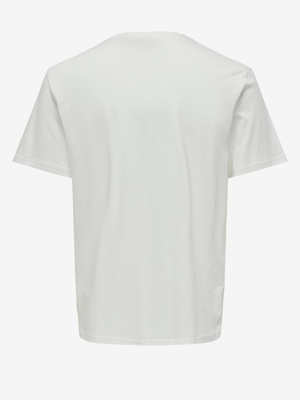 ONLY & SONS Kolton T-shirt Blanco