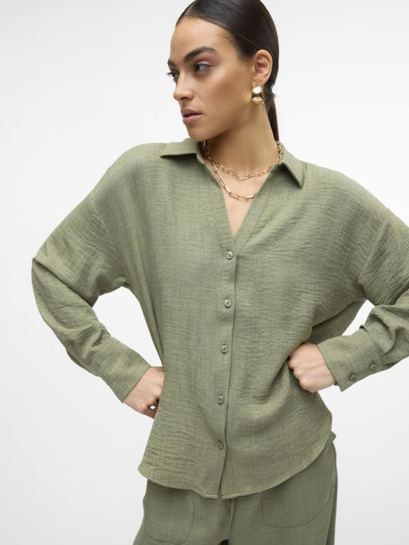 Vero Moda Melaney Shirt Verde