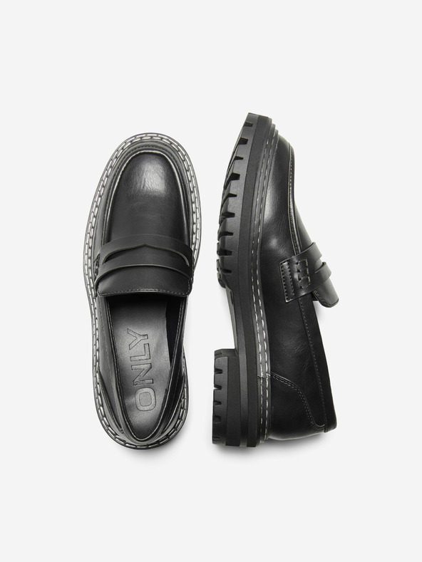 ONLY Beth Moccasins Negro