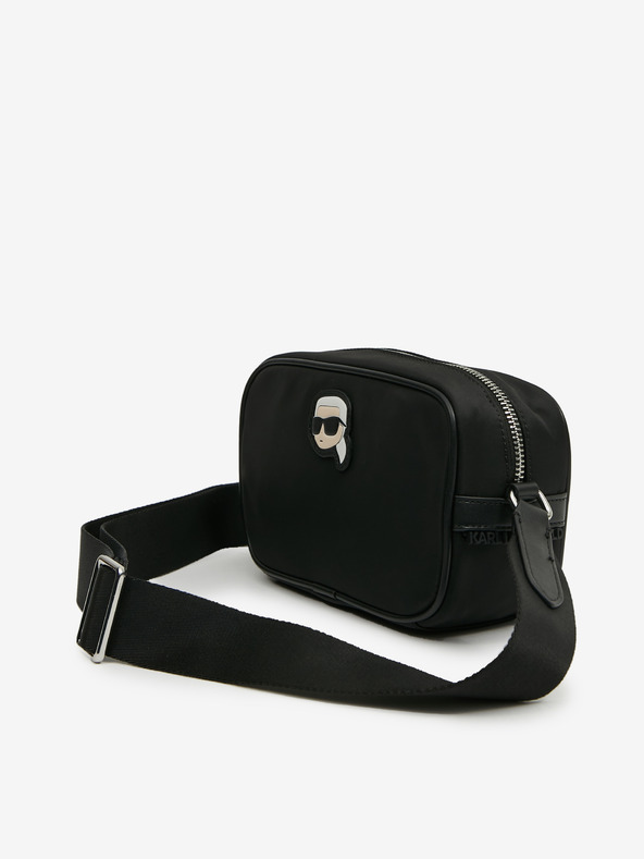 Karl Lagerfeld Ikonik 2.0 Camera Bag Handbag Negro