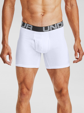 Under Armour UA Charged Cotton 6in Boxerky 3 ks