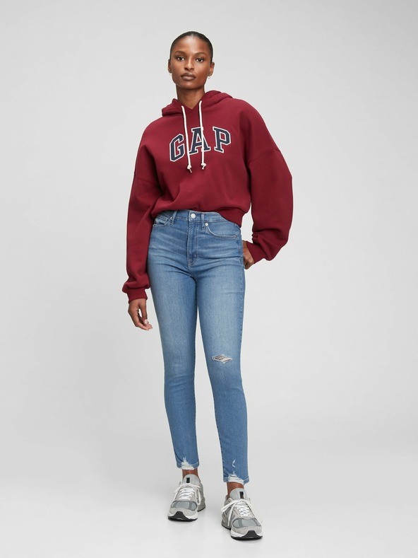 GAP Skinny Jeans Modrá