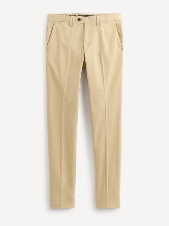 Celio Pocharles Trousers Beis